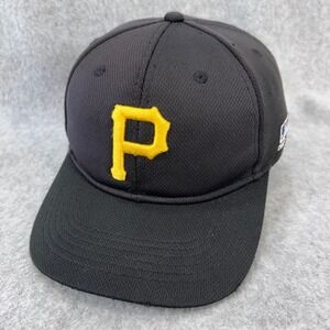 OC Sports Pittsburgh Pirates MLB Youth Baseball Hat Black Mesh Adjustable Cap
